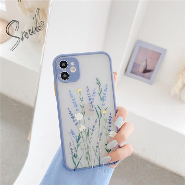 Flower Matte iPhone Case
