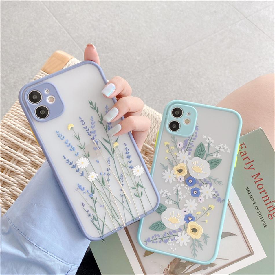 Flower Matte iPhone Case