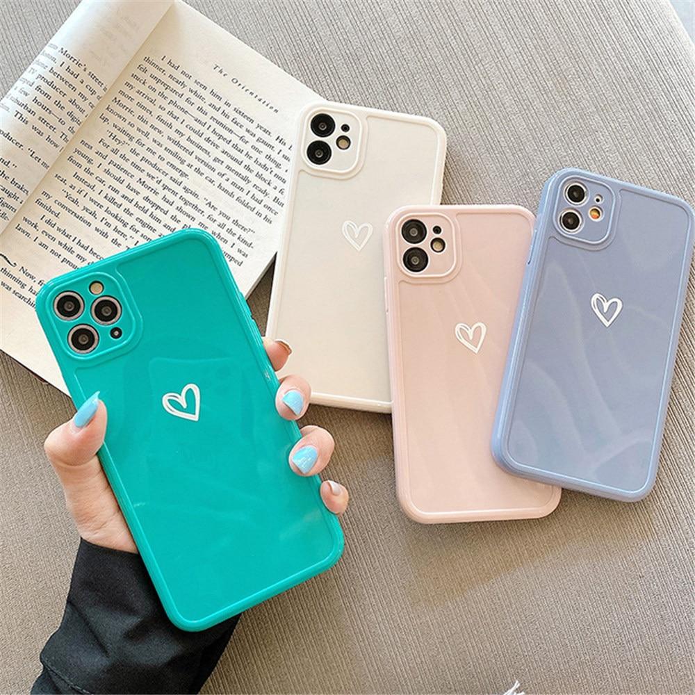 Heart Camera Protection iPhone Case