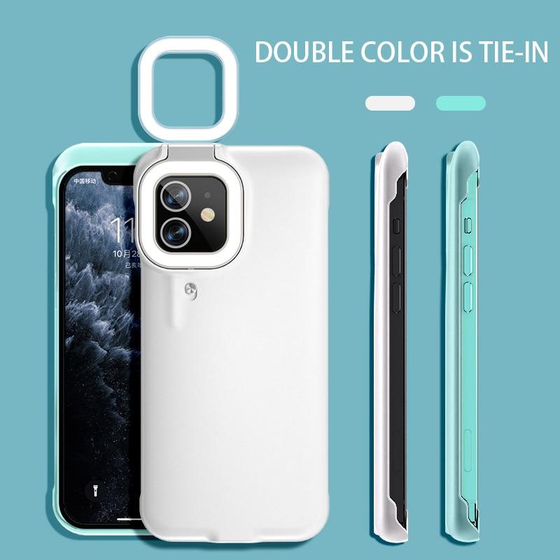 Selfie Ring Light iPhone Case [3 Lighting Modes]