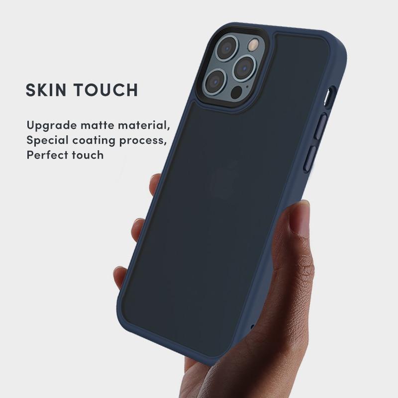 Matte Anti-Knock Bumper iPhone Case