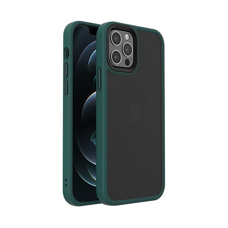 Matte Anti-Knock Bumper iPhone Case