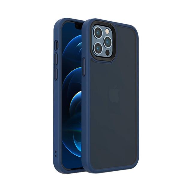 Matte Anti-Knock Bumper iPhone Case