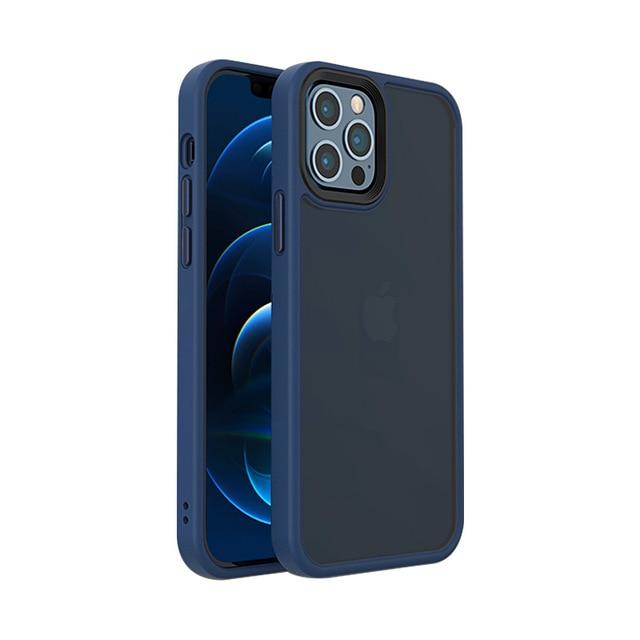 Matte Anti-Knock Bumper iPhone Case