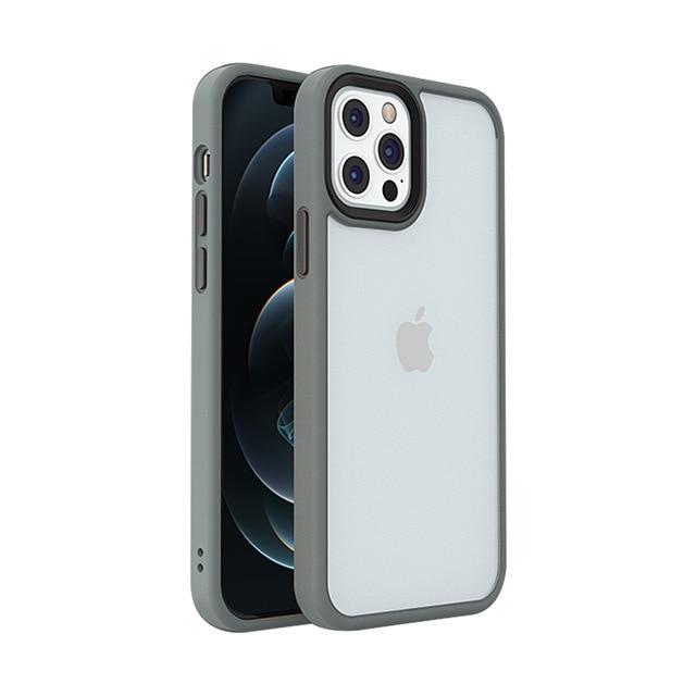 Matte Anti-Knock Bumper iPhone Case