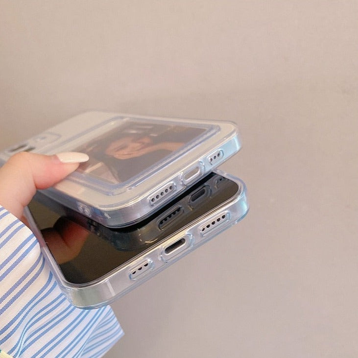 Card Wallet Transparent iPhone Case