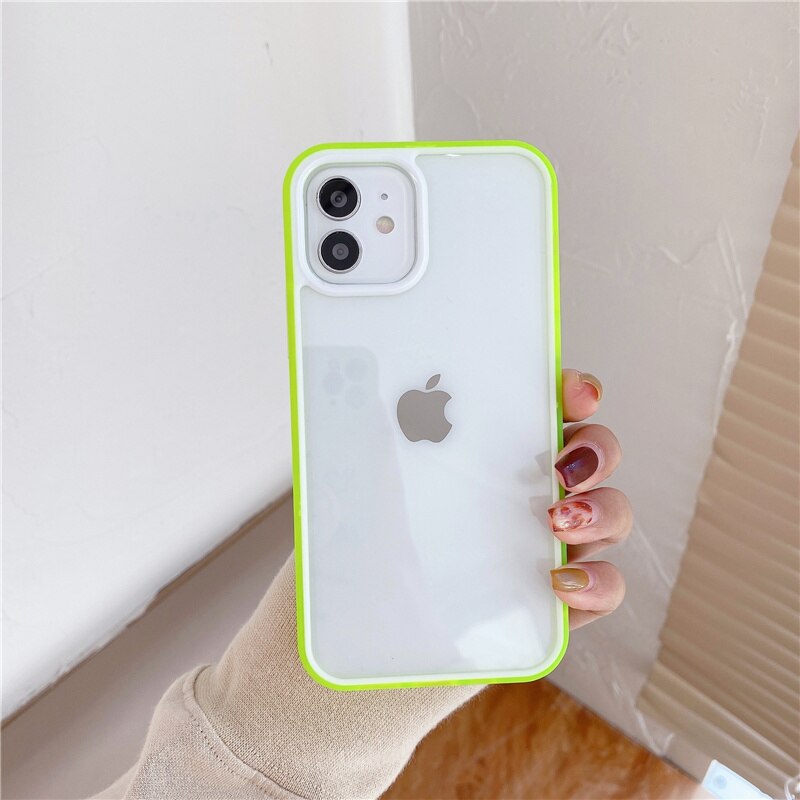 Neon Bumper Armor iPhone Case