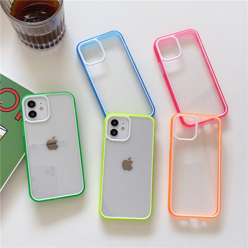 Neon Bumper Armor iPhone Case