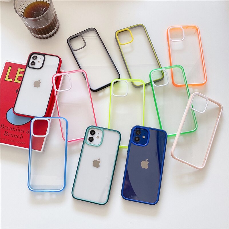 Neon Bumper Armor iPhone Case