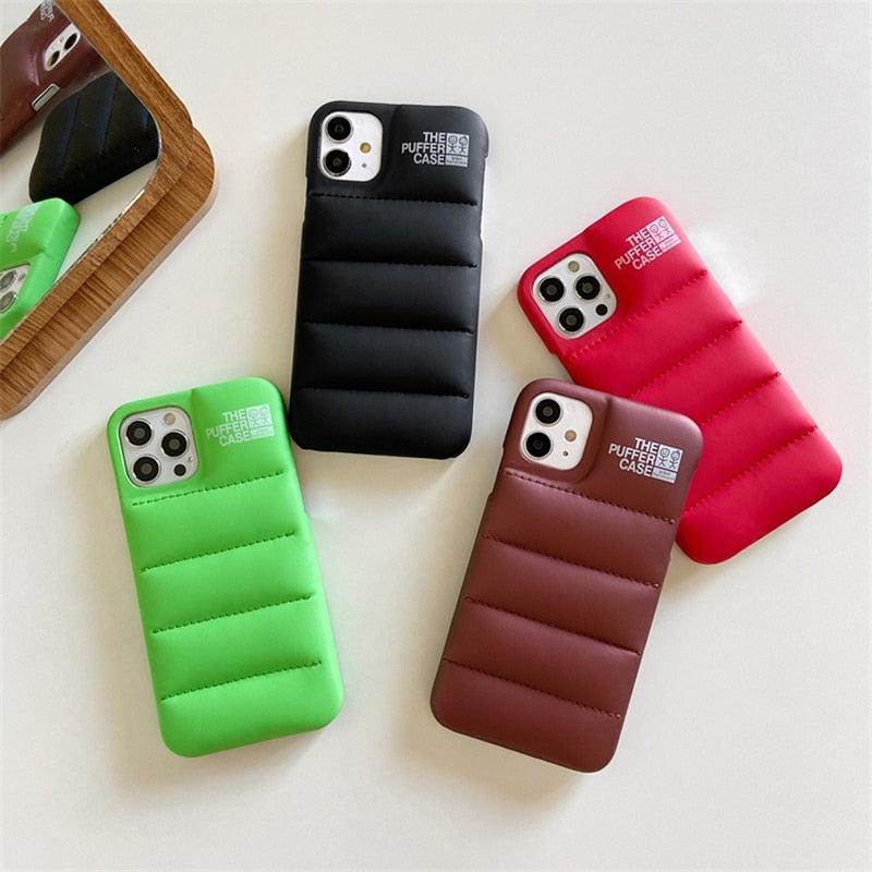 Down Jacket Puffer iPhone Case