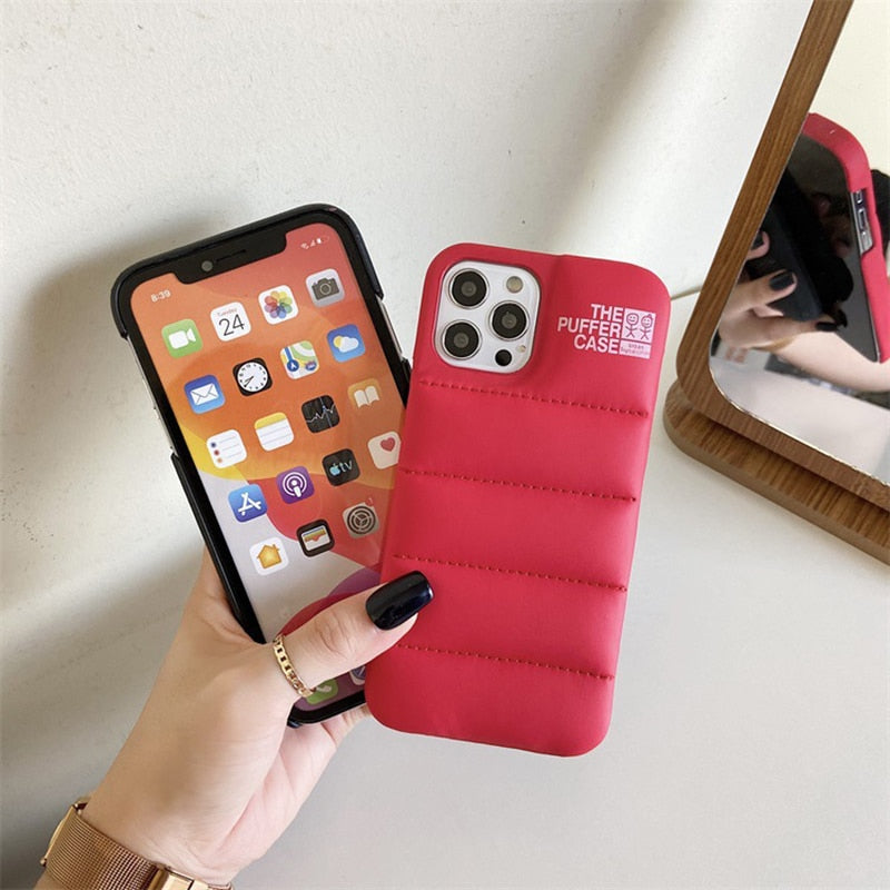 Down Jacket Puffer iPhone Case