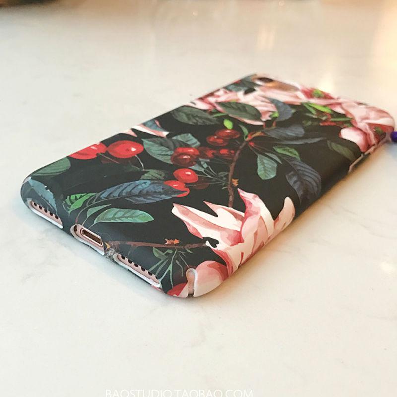 Cherry Floral iPhone Case
