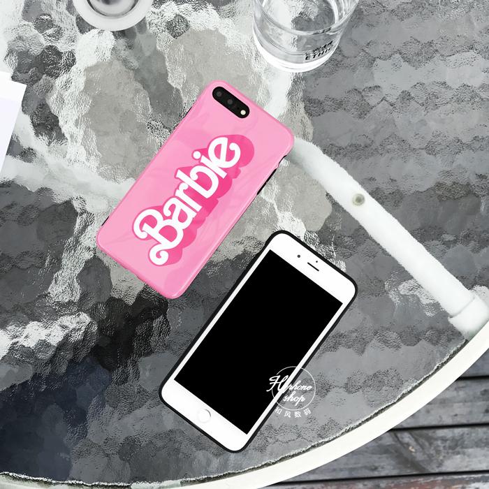 Barbie Pink Glossy iPhone Case