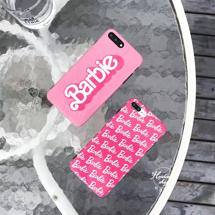 Barbie Pink Glossy iPhone Case