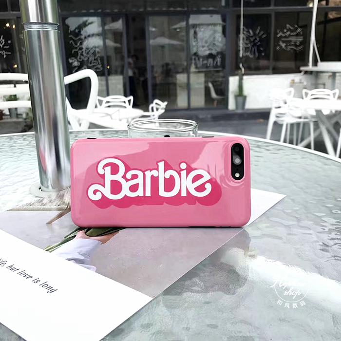 Barbie Pink Glossy iPhone Case