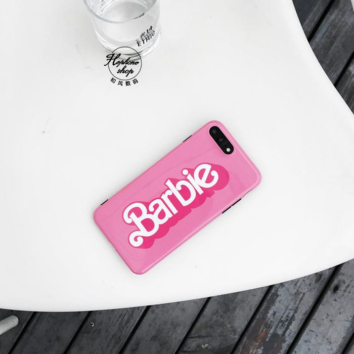 Barbie Pink Glossy iPhone Case