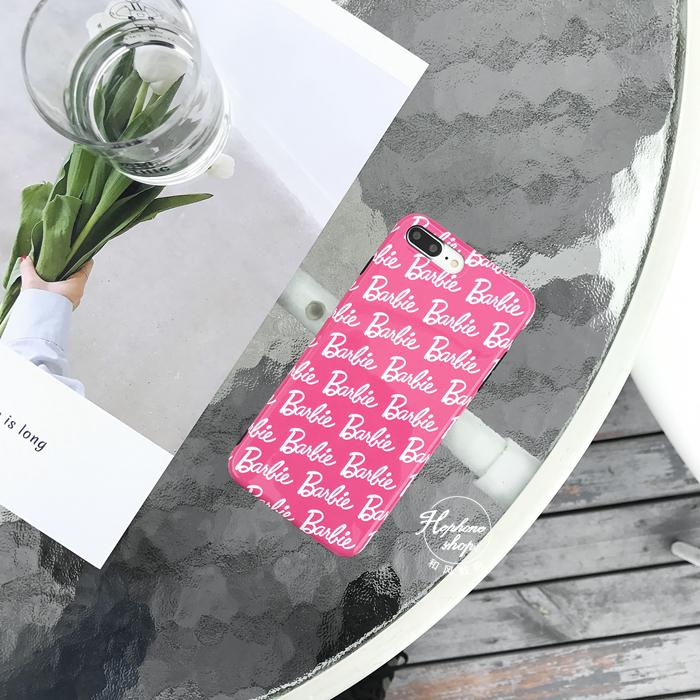 Barbie Pink Glossy iPhone Case