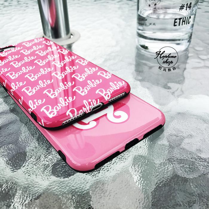 Barbie Pink Glossy iPhone Case