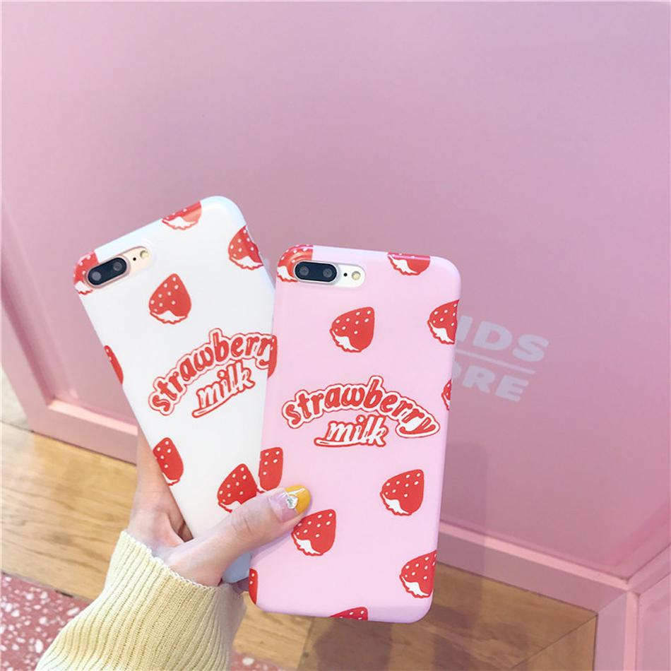 Strawberry Milk iPhone Case