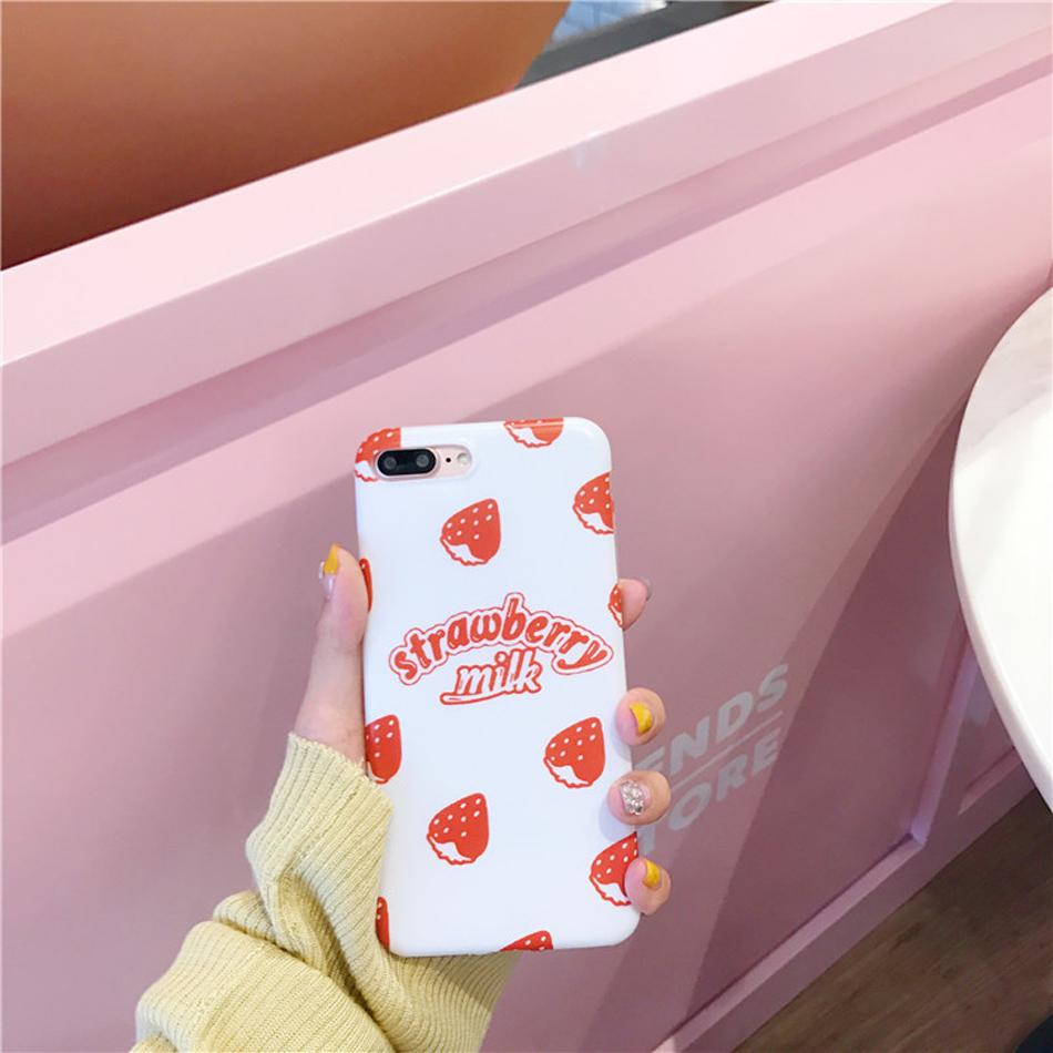 Strawberry Milk iPhone Case