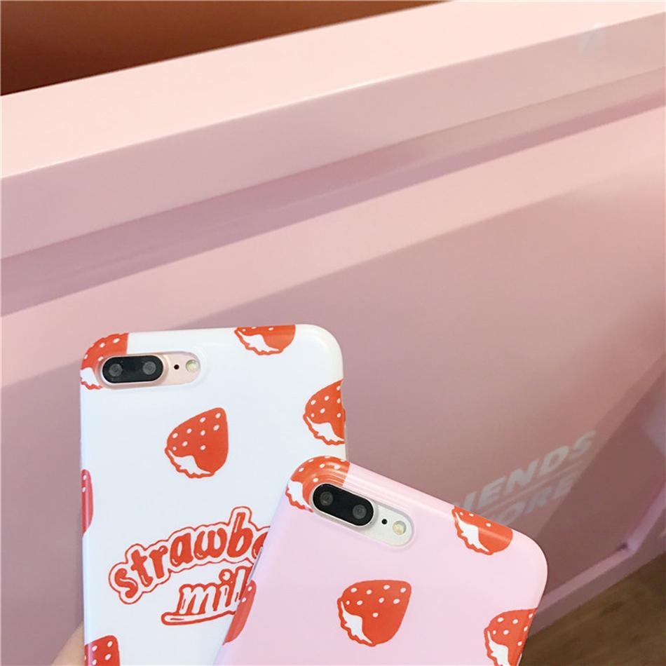 Strawberry Milk iPhone Case