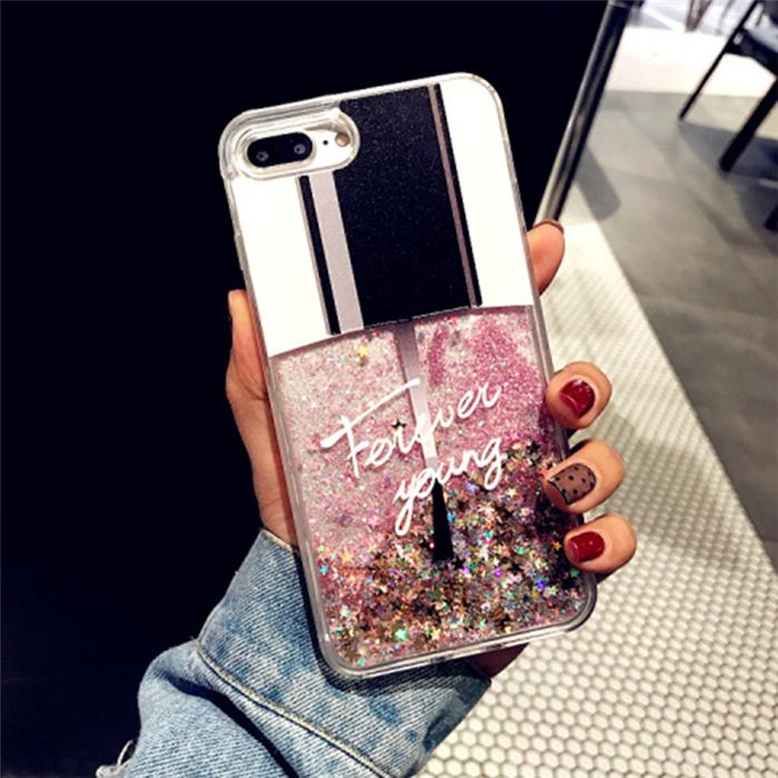 Nail Polish Liquad Quicksand iPhone Case