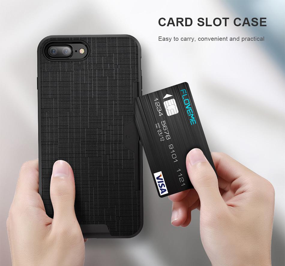 Luxury Card Slot iPhone Case