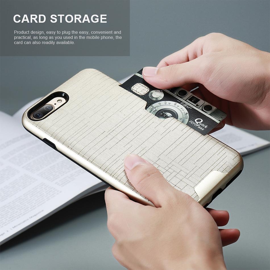 Luxury Card Slot iPhone Case