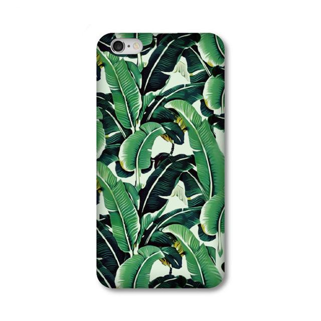 Banana Leaves iPhone Case