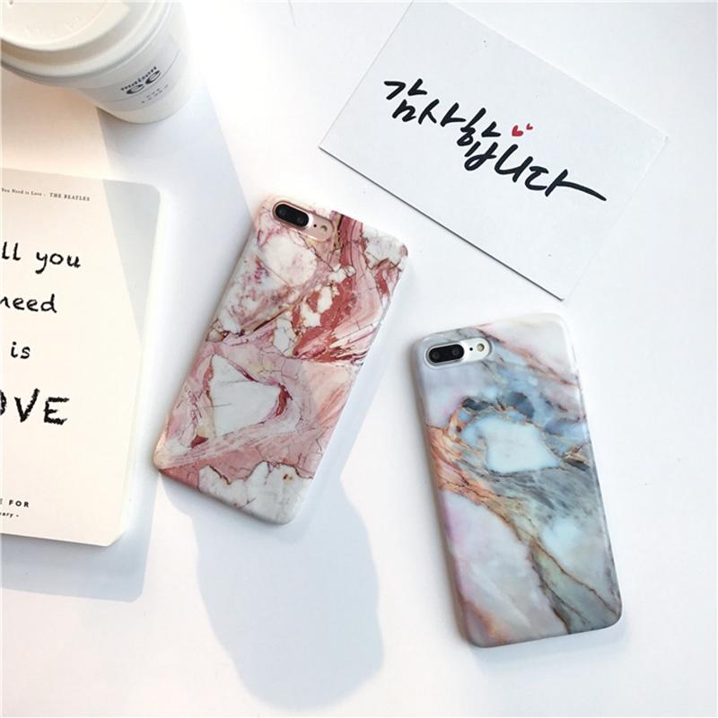 Violet Marble iPhone Case