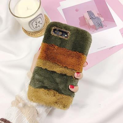 Plush Rabbit Fur iPhone Case