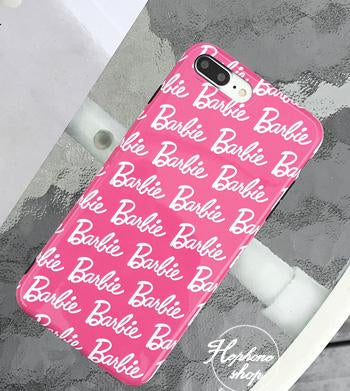 Barbie Pink Glossy iPhone Case