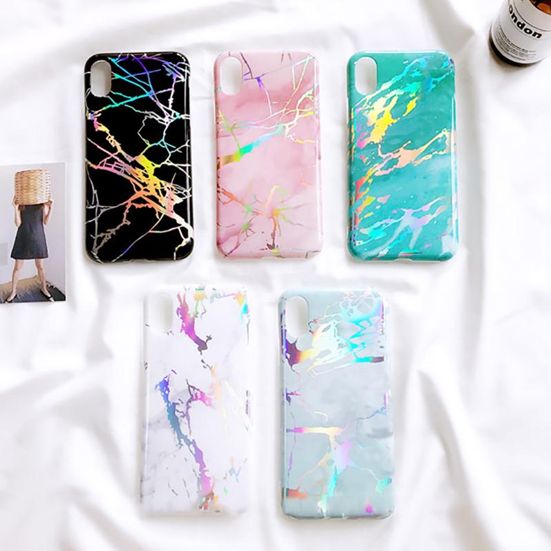 Laser Marble iPhone Case