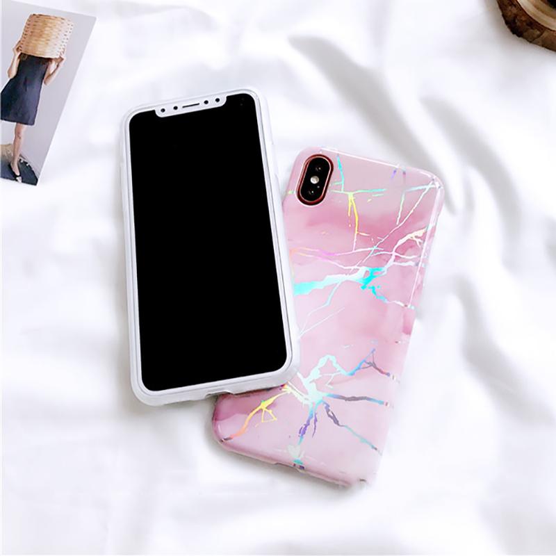 Laser Marble iPhone Case