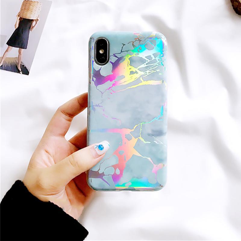 Laser Marble iPhone Case