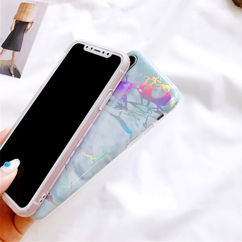 Laser Marble iPhone Case