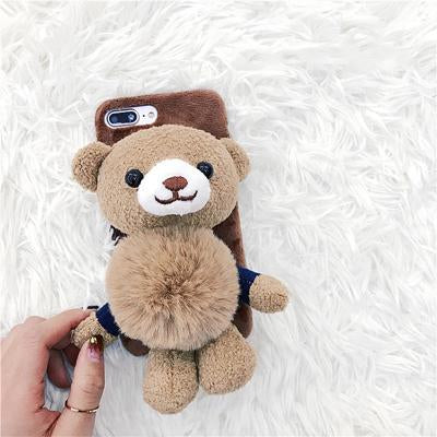 3D Bear iPhone Case