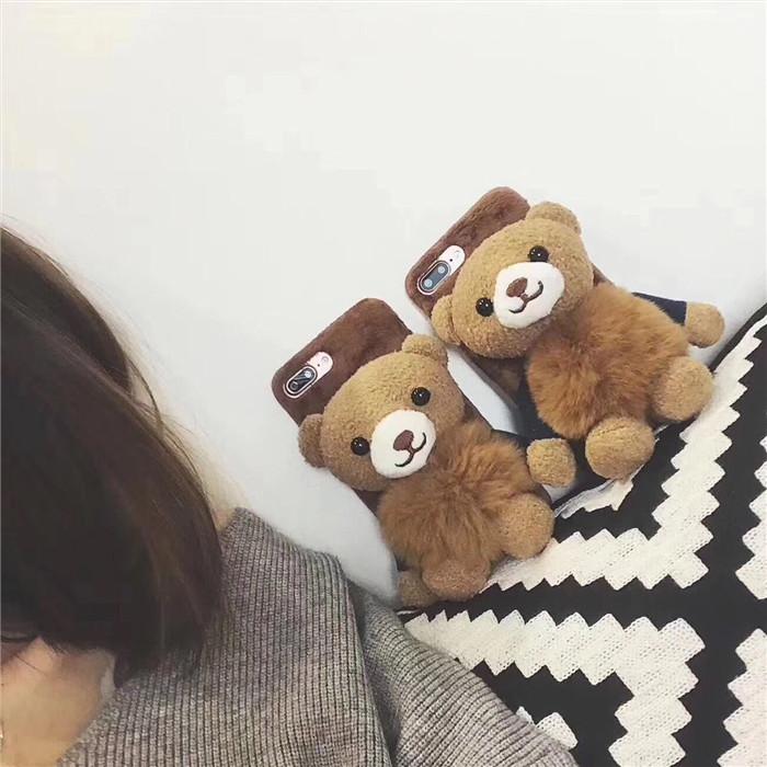 3D Bear iPhone Case