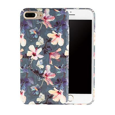 Purple Floral iPhone Case