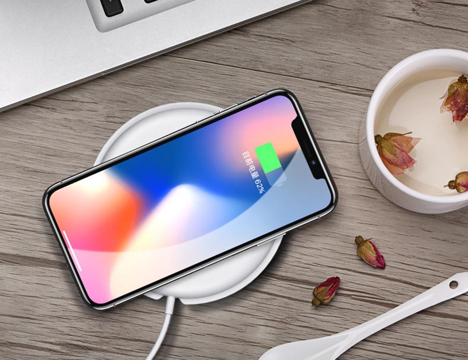 USAMS Metal Original Qi Wireless Charger Pad