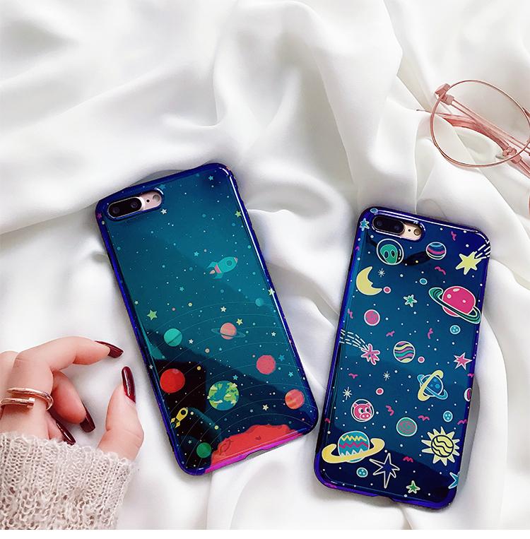 Glossy Universe iPhone Case