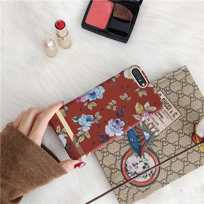 Vintage Flower Red iPhone Case