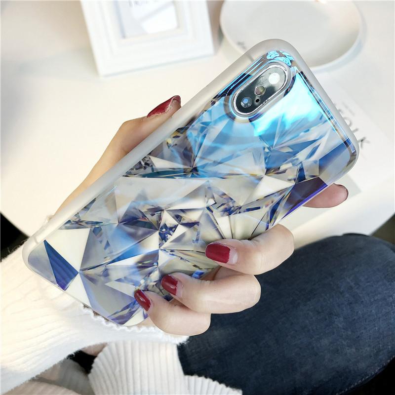 Blu-Ray Diamond Patterned iPhone Case