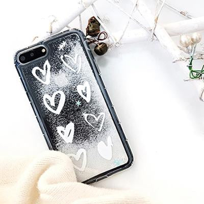 Snowflake Glitter iPhone Case