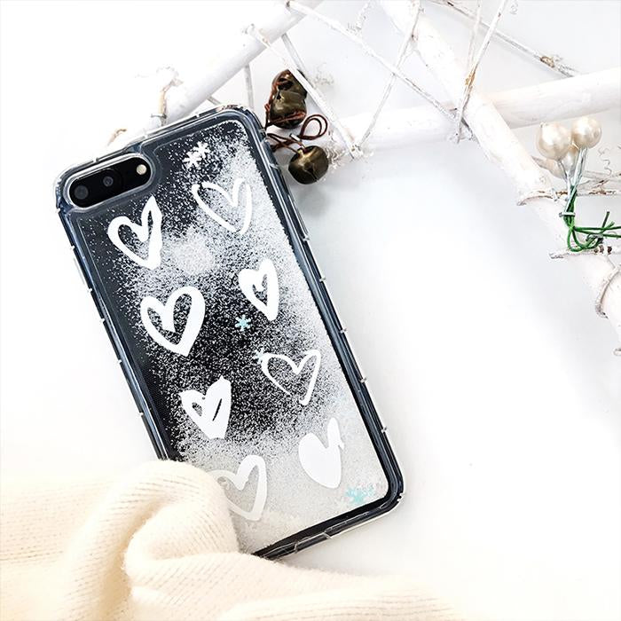 Snowflake Glitter iPhone Case