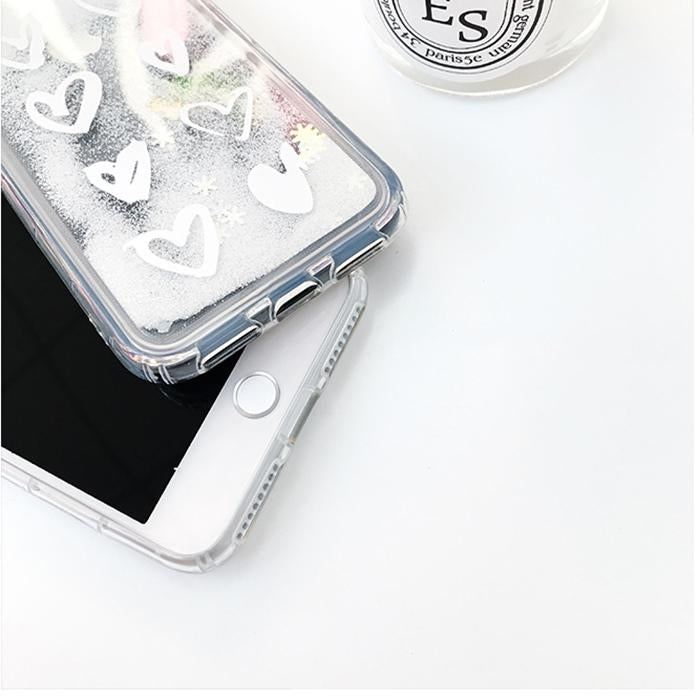 Snowflake Glitter iPhone Case