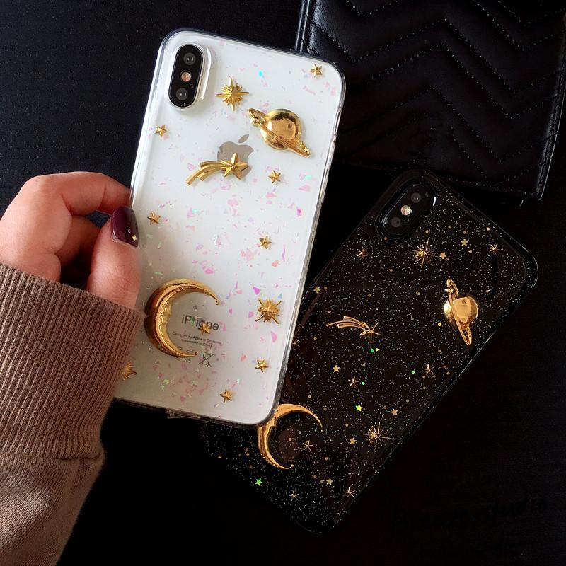 3D Planet Space iPhone Case