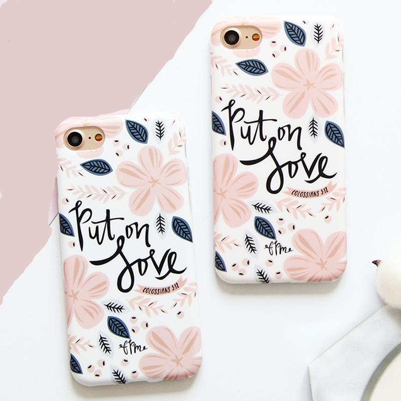 Retro Flower Leaf iPhone Case