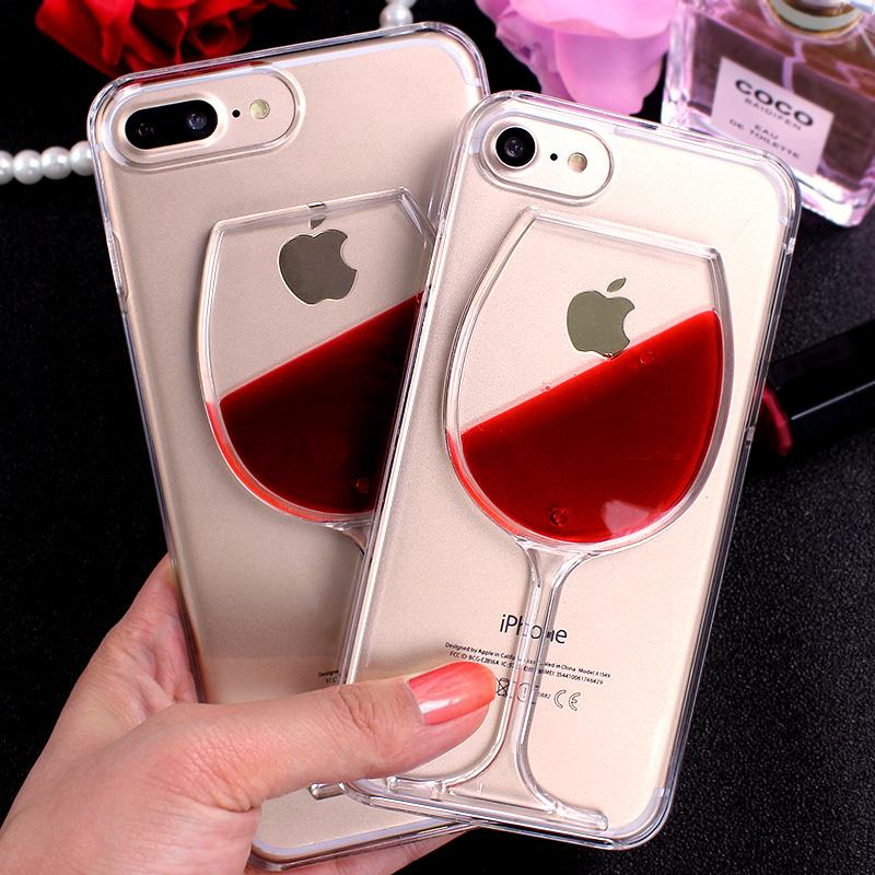 Red Wine Cup Liquid iPhone Case