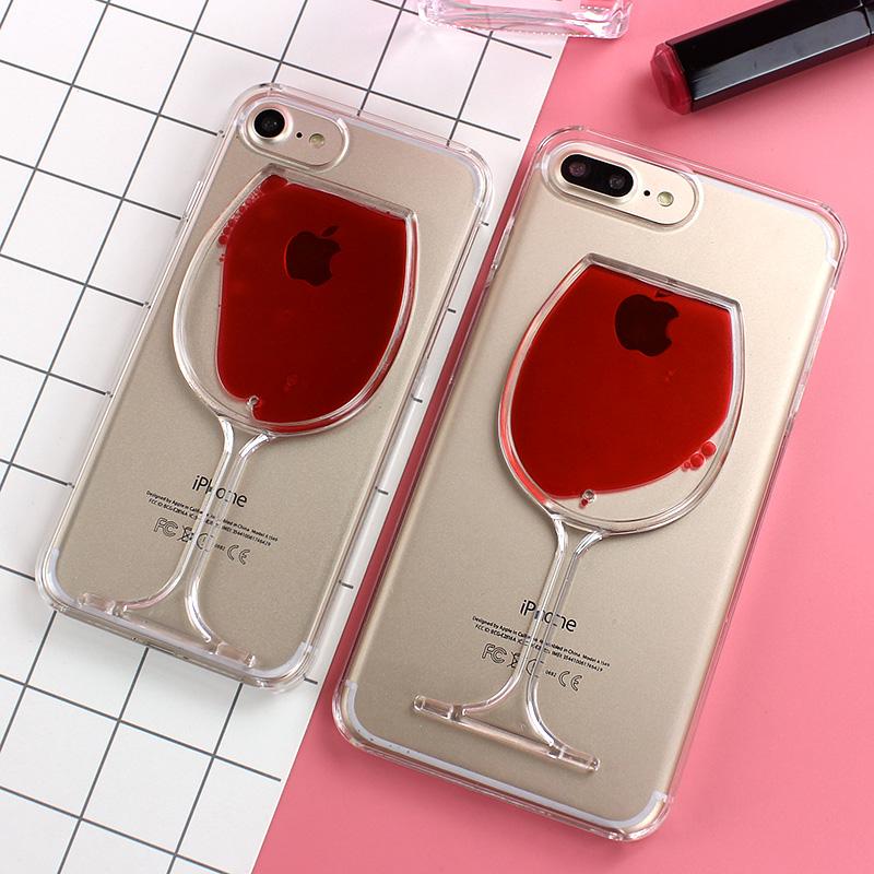 Red Wine Cup Liquid iPhone Case